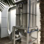 Dust Collectors with Ducting and Fan.